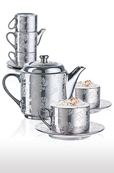 stapelbares Kaffeeservice