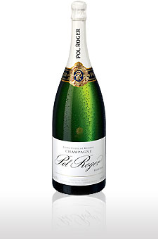 Champagne Pol Roger White Foil