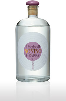 Grappa Il Merlot di Nonino Monovitigno