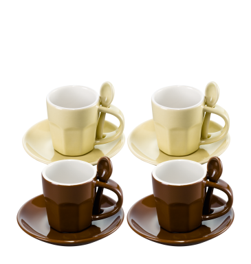 Espresso Tassen im 4er Set online kaufen