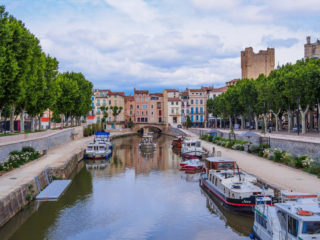 Der Kanal von Robine in Narbonne